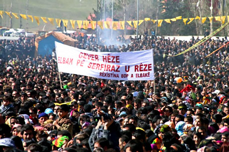 Yüksekova'da görkemli Newroz galerisi resim 28