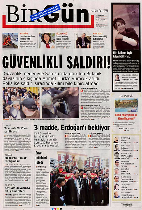 Gazeteler Türk'e saldırıyı nasıl gördü? galerisi resim 2