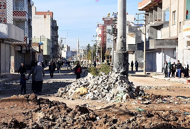 Çatışmalar sonrası Nusaybin’den çarpıcı kareler galerisi resim 9