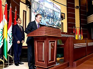 Kürdistan Parlamentosu'nun yeni üyeleri yemin etti