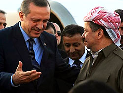 Erdoğan, Barzani ile görüşecek