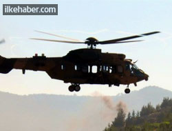 Dağlıca'da askeri helikopter düştü