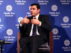 Demirtaş Washington'da konuştu