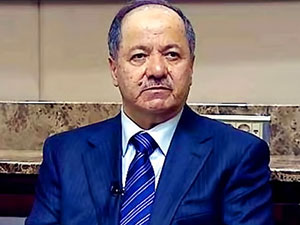 Barzani: Kürdistan Bayrağı asıldığında ...