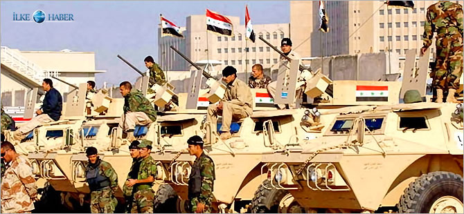 Irak Ordusu'ndan Şengal'e askeri sevkiyat