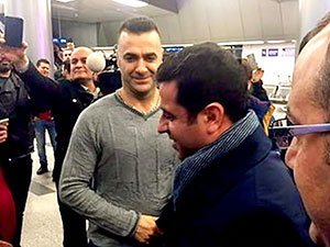 Demirtaş başkanlığındaki heyet Moskova'ya ulaştı