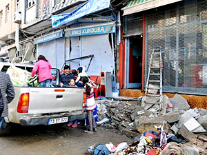 Silopi’den yıkım görüntüleri