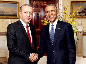 Erdoğan-Obama görüşmesi 50 dakika sürdü