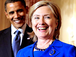 Obama'dan Clinton'a tam destek