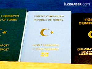 Havalimanlarında yeşil ve gri pasaportlara sıkı takip