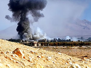 Koalisyon uçakları Suriye ordusunu bombaladı