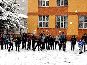 Erzurum, Ardahan, Kars ve Ağrı'ya kar yağdı