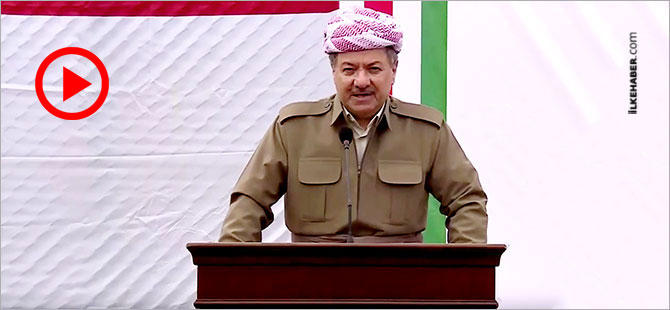 Barzani Akrê'de: Bağımsızlık için bedel ödemeye hazırız