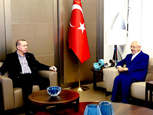 Cumhurbaşkanı Erdoğan Gannuşi'yle görüştü