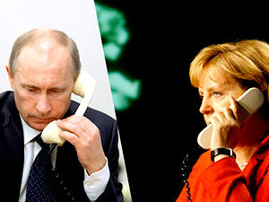 Merkel'den Putin'e çağrı: Akan kanı durdurun