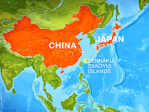 Çin savaş gemileri tartışmalı adaların yakınında seyretti