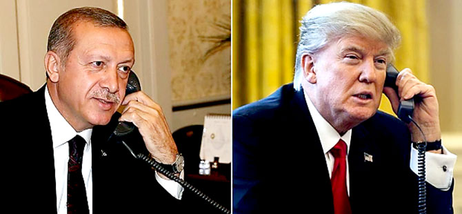 Cumhurbaşkanı Erdoğan, Trump’la görüştü