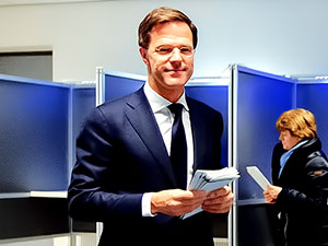 Hollanda'da seçimin galibi Rutte