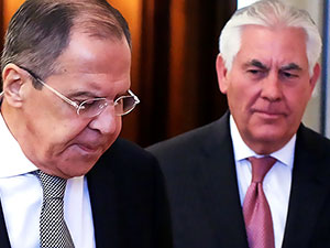 Lavrov ve Tillerson, Moskova'da ilk kez bir araya geldi