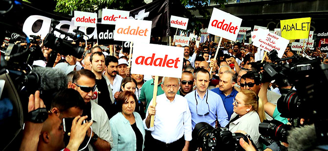 Kılıçdaroğlu 'Adalet Yürüyüşü'ne başladı