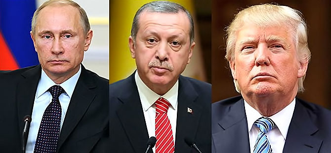 Cumhurbaşkanı Erdoğan, Trump ve Putin'le görüştü