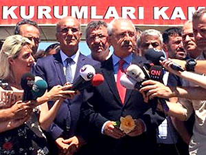 Kılıçdaroğlu, Enis Berberoğlu'nu ziyaret etti