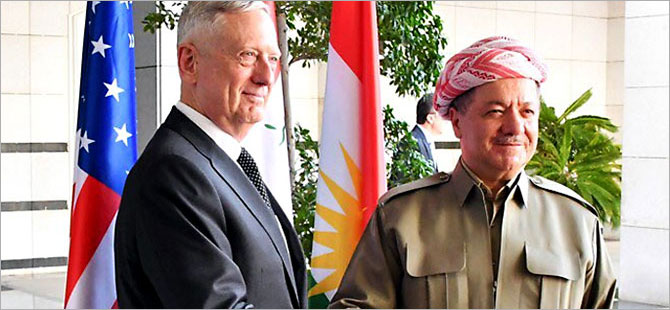 ABD 'erteleme', Barzani 'garanti' istedi