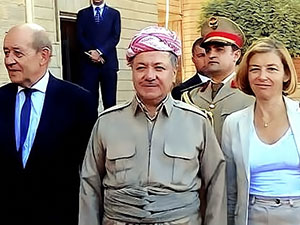 Barzani: Fransa Kürtlerin özgürlük talebini anlayacaktır