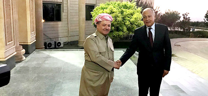 Barzani'den Arap Birliği'ne: Referandum zamanında yapılacak