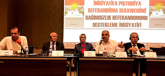 İstanbul’da Bağımsızlık referandumu konferansı yapıldı