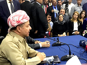 Mesud Barzani Kerkük’te!