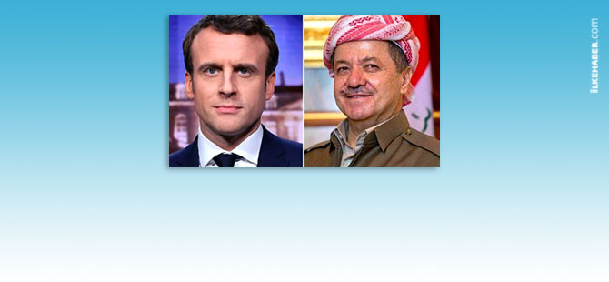 Barzani'den Macron'a: Referandum zamanında yapılacak