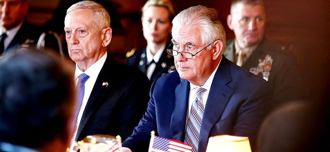 Mattis ve Tillerson'dan 'savaş yetkisini genişletme' talebi