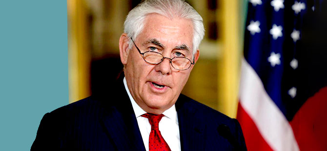 Tillerson: YPG'ye ağır silah vermedik ki geri alalım