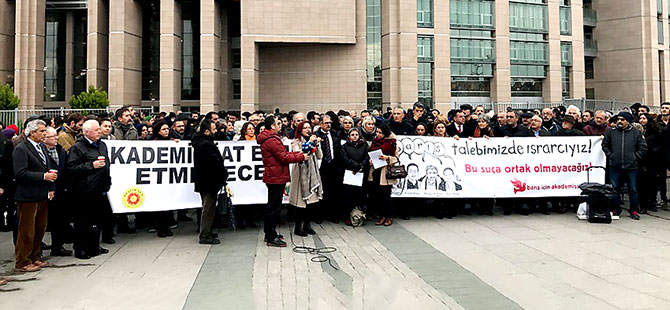 Barış Akademisyenleri'nin davası başladı