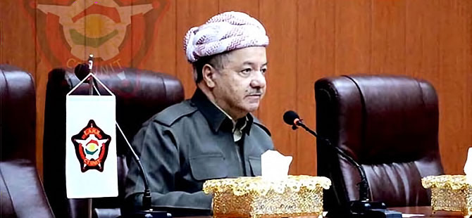 Barzani, Anti-terör birliklerini ziyaret etti