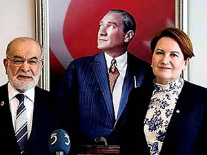 Meral Akşener ile Temel Karamollaoğlu görüştü