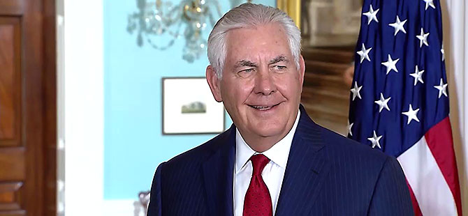 ABD Dışişleri Bakanı Rex Tillerson Ankara'da