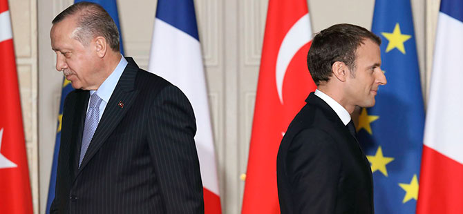 Erdoğan'dan Macron'a: Haddini ve boyunu aşan beyan