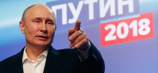 Putin yeniden devlet başkanı seçildi