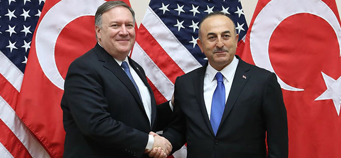 Çavuşoğlu ile Pompeo görüştü: Taraflardan açıklama