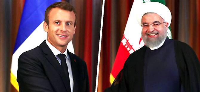 Macron Ruhani ile görüştü: Anlaşmayı sürdürmek istiyoruz