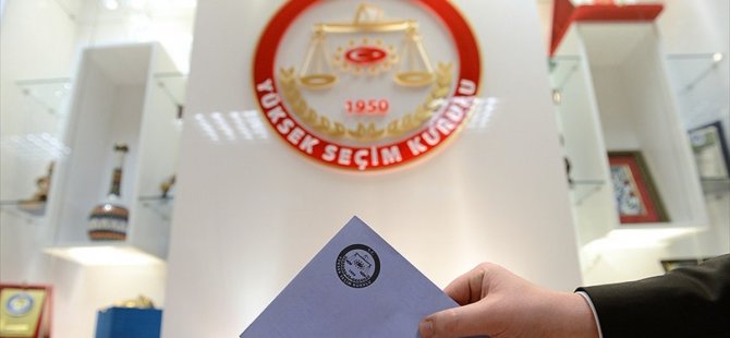 YSK, seçime girebilecek partileri açıkladı