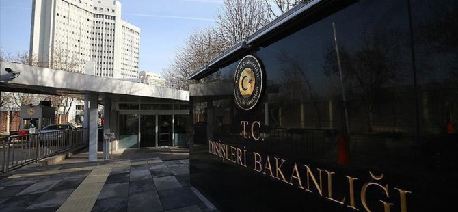 Yunanistan Büyükelçisi Dışişleri'ne çağrıldı