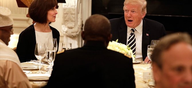 Trump'tan Beyaz Saray'da ilk iftar