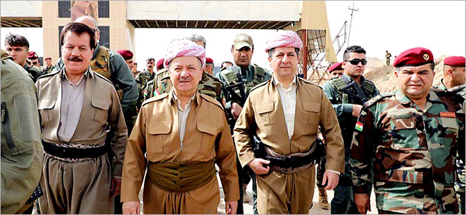 Mesud Barzani 'Pırde Cephesi’nde