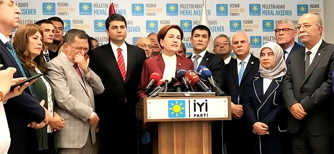 Akşener: Benim başkanlığımda devam kararı alındı