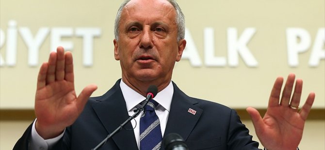 CHP'li İnce: Gizli ajandam, gizli planlarım yok