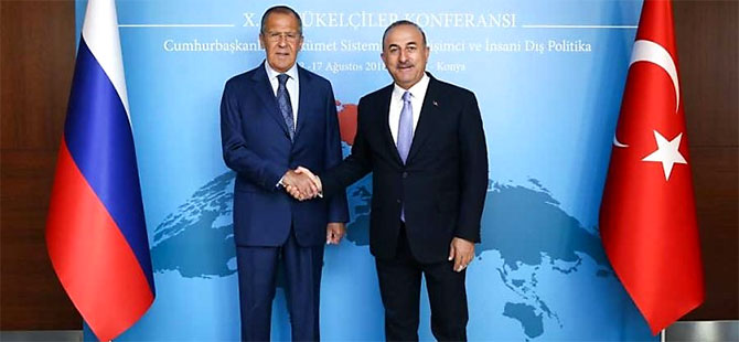 Çavuşoğlu ve Lavrov'dan İdlib mesajları