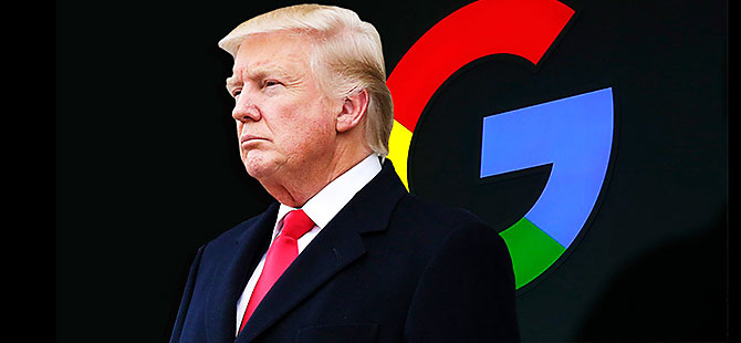 Trump, Google'ın arama sonuçlarını eleştirdi